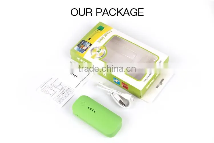 5600mah portable power bank china supply/high quality low price universal power bank