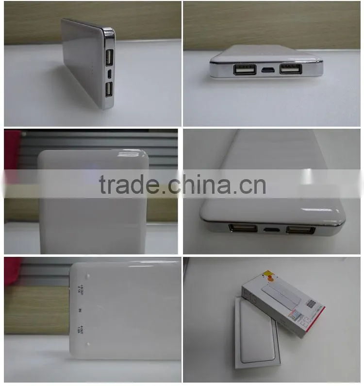 new phone accessories 2016 10000mah power bank dual usb portable battery charger