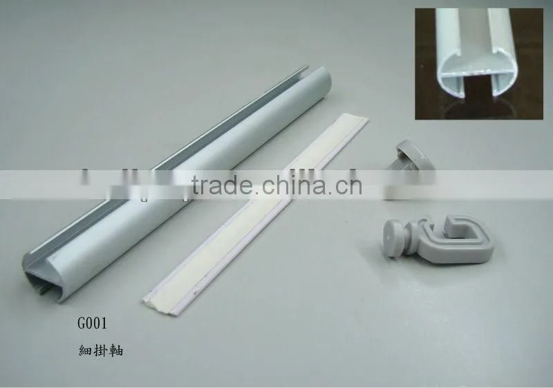 Aluminum round board hanging clip