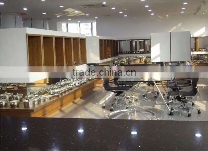 2014 New Design Guangdong Quality Stainless Steel Wok 30cm With Steamer For Wholesale