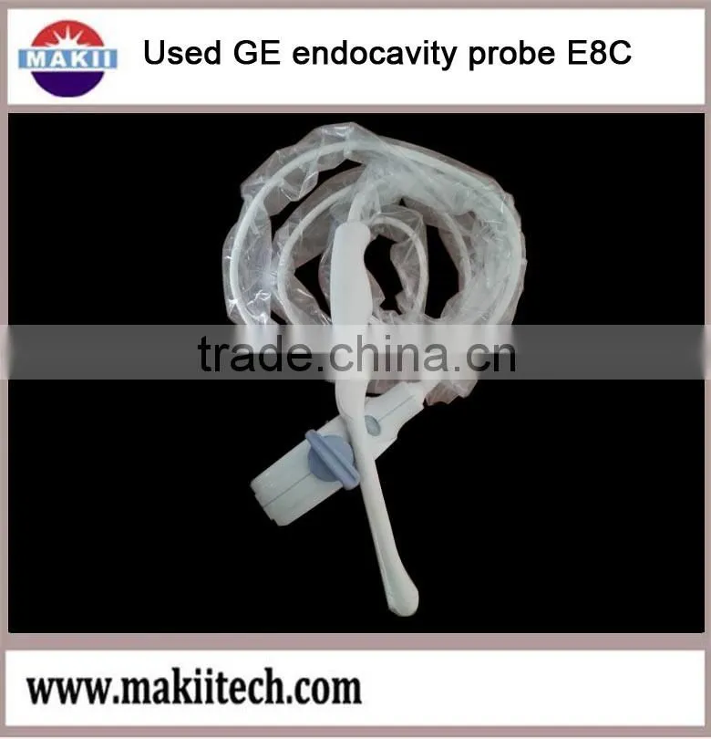 used GE color doppler ultrasound transvaginal transducer E8C