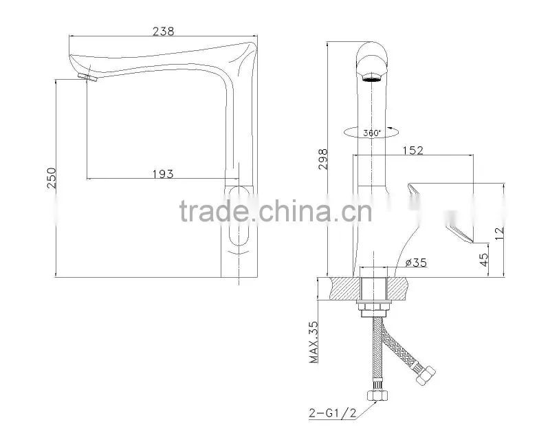 Outdoor Sink Faucet SH-32214