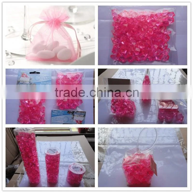 Low price new design acrylic diamond paperweight