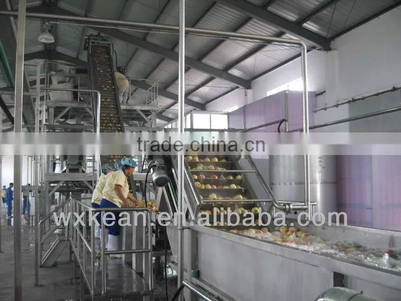 Industrial automatic pear juice processing plant for pear,carrot,pineapple,etc.