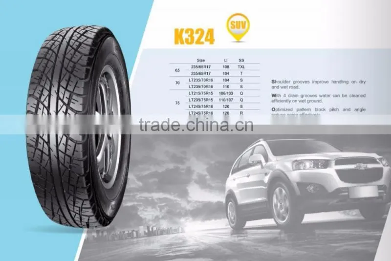 wholesale cheap LT265/65R17 radial tyre K325
