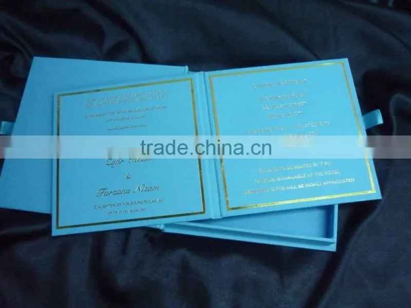 Craft Paper Wedding Invitation Box with Matching mailing Box-ON SALE
