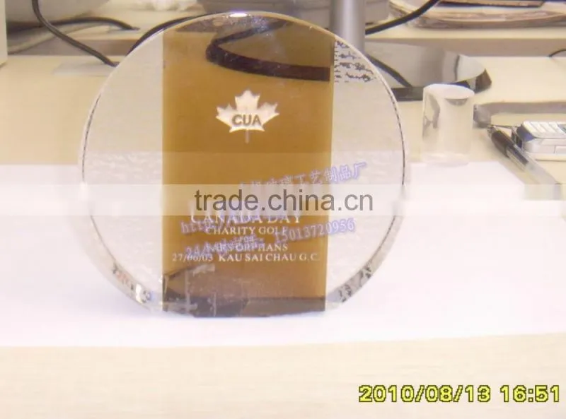 acrylic medals transparent plexiglass medals customized design