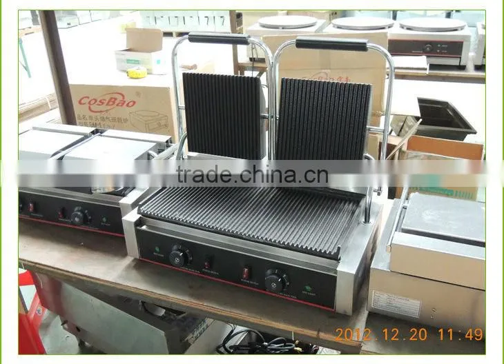 Stainless Steel Panini Press Sanwich Maker,Electric Contact Grill BN-813(CE Approval)