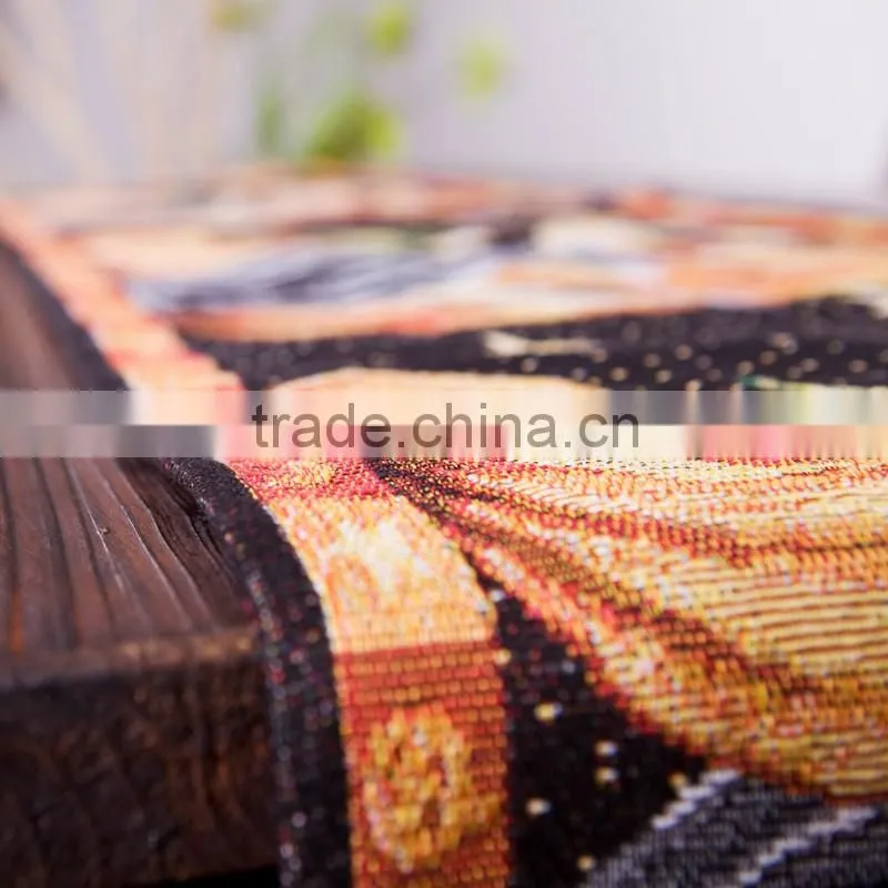 Wholesale jacquard halloween customs table runner