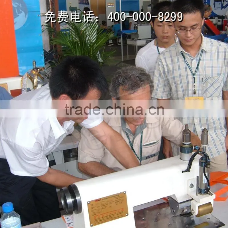 Non-woven bag making Ultrasonic Lace Sewing Machine