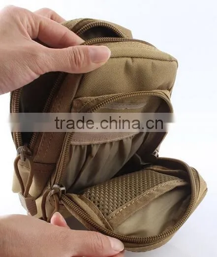 Military Waist Pack Expanded Molle Bag Small Tactical Mobile Phone Waist Bag