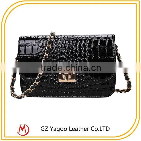 High Standard Sexy Mini Shoulder Bag Clutch Croco Bag