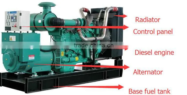 automatic start generator 600kw diesel genset