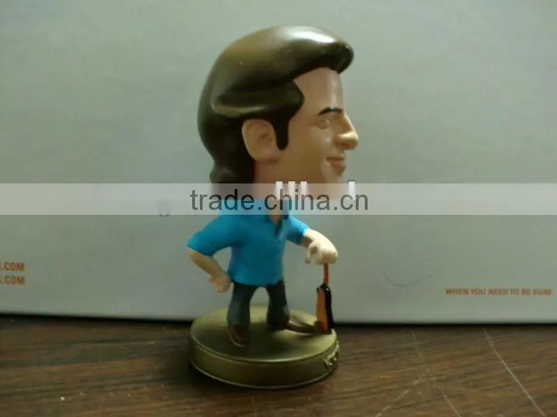 plastic bobble head toys,bobble figure decoration