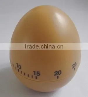 China supplier egg shape mechanical kitchen timer