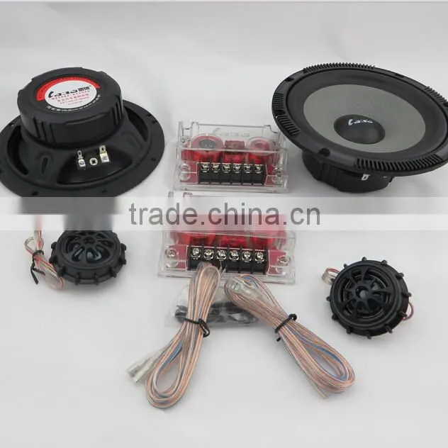 Small order area 6" 2-way component woofer speaker with super bass EQ