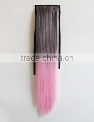 alibaba express hot selling fashion ombre color pony