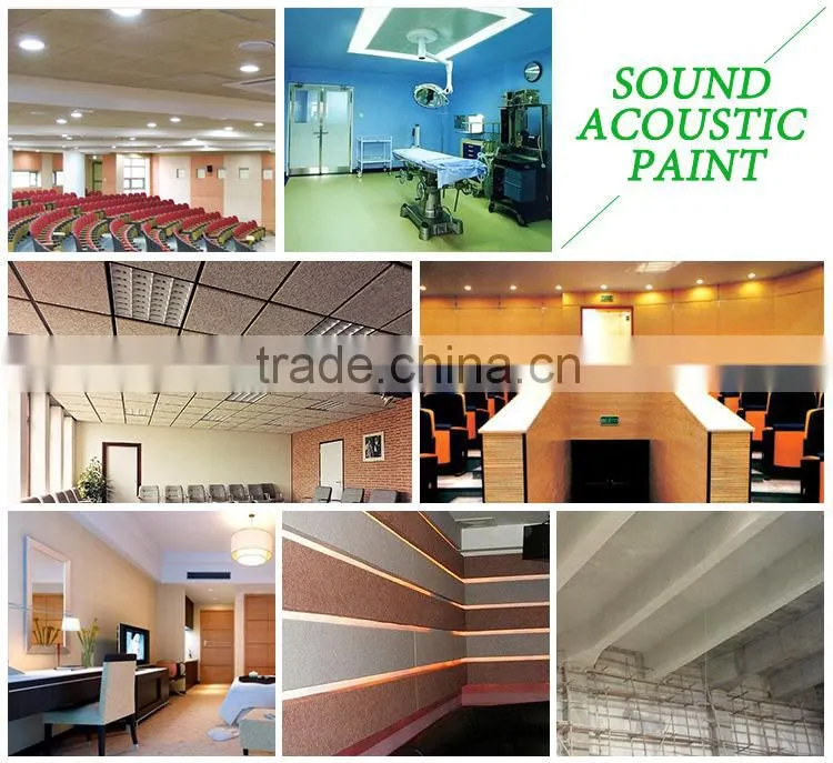 Sound-absorbing rough texture coating