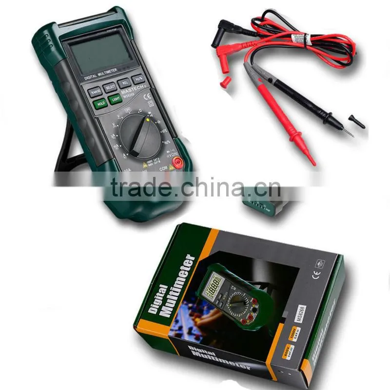 Tester Resistance AC DC Ohm Hz 4000 Counts Voltmeter Mastech MS8268 Multimeter