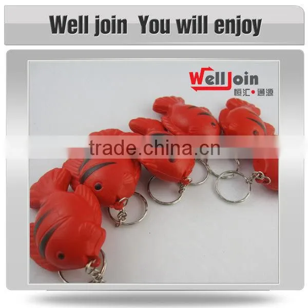 Unique design hot sale mini led keychain
