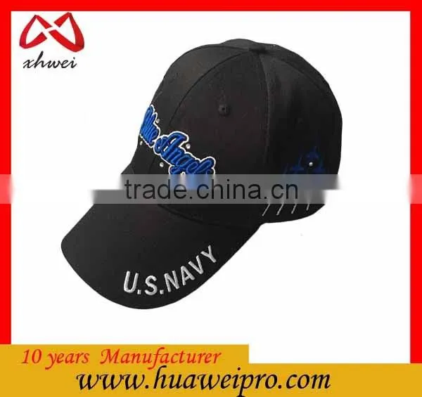 China Headwear Oem Embroidery Top Quality Golf Hat Short Bill Baseball Cap With Logo