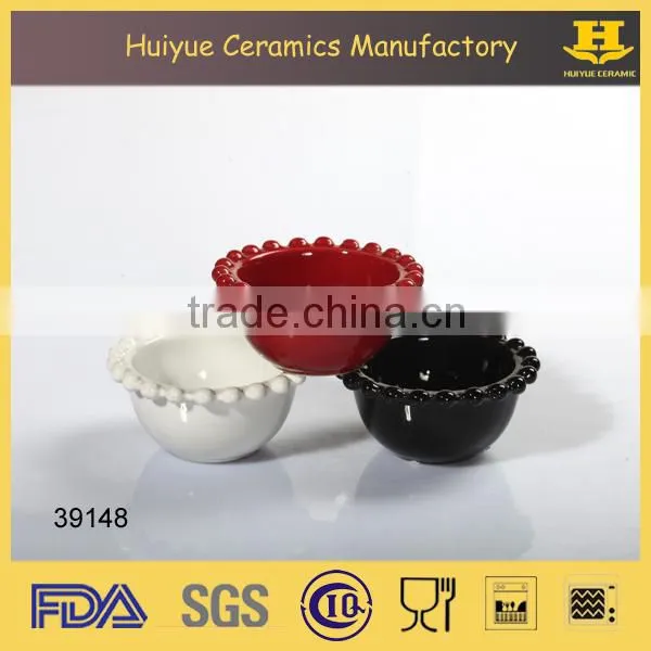ceramic round cheese ramekin bowl