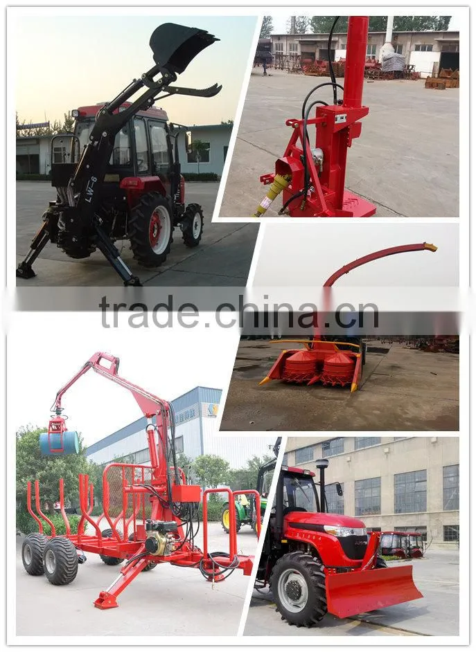 Log loader trailer