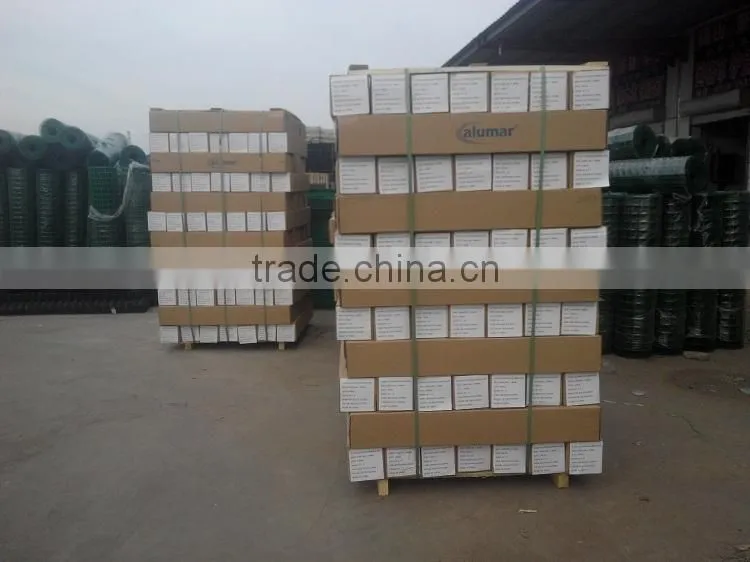 A large supply of aluminum wire mesh aluminum window screen