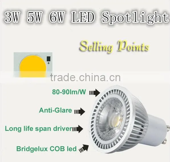 Alibaba express led spotlight ra>85 for indoor