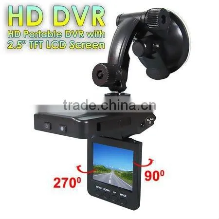 2.5 inch LCD 120 degree vehicle blackbox h-198 car dvr