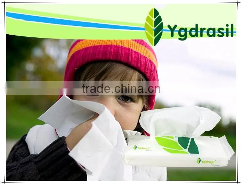 Super soft Virgin premium China manufacture wholesale Facial Tissue