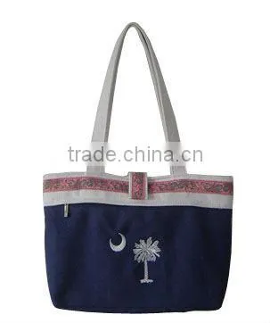 2016 best selling waterproof custom canvas tote bag