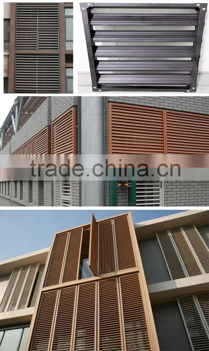 Customized Decoration interior aluminum shutter
