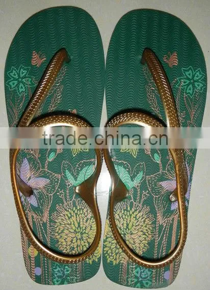 Fashion ladies PE,EVA slippers sandal