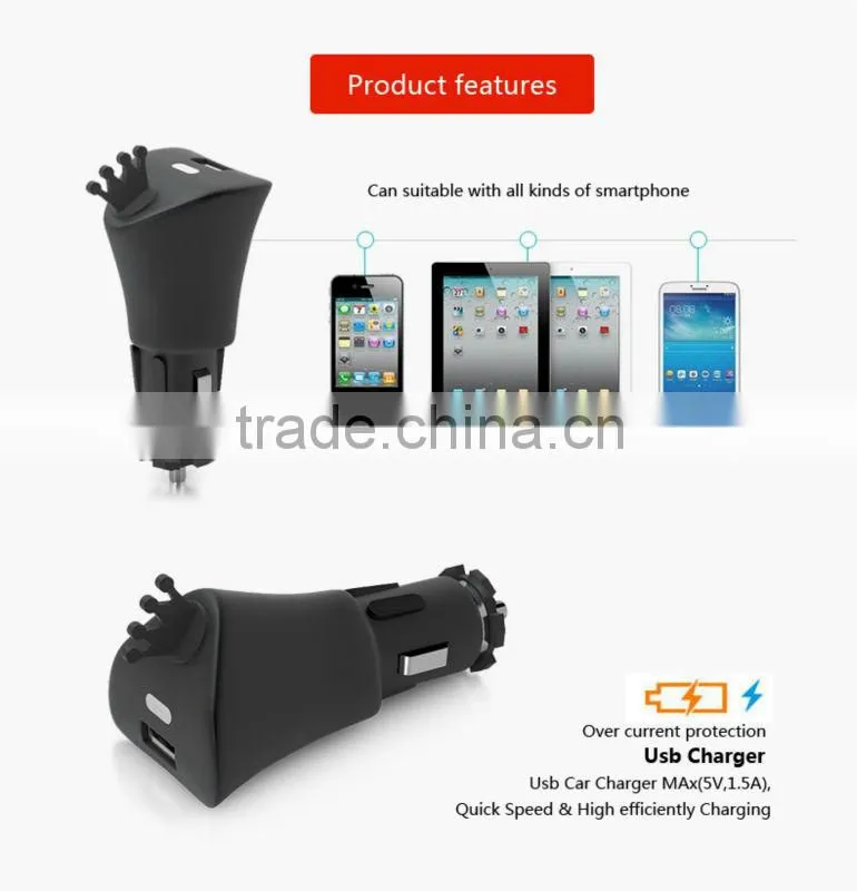 China Accessories Consumer Electronic Amazon Hottest Factory Supply single USB car charger (C21)
