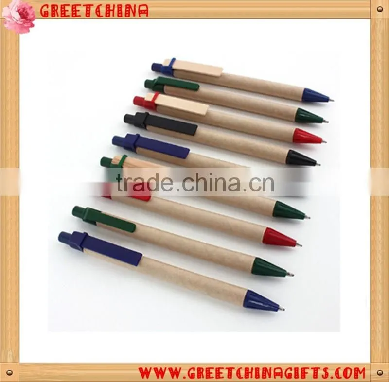 Creative environmental protection plastic ballpoint pen