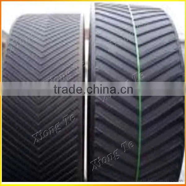 chevon type pattern conveyor belt ep chevron conveyor belt