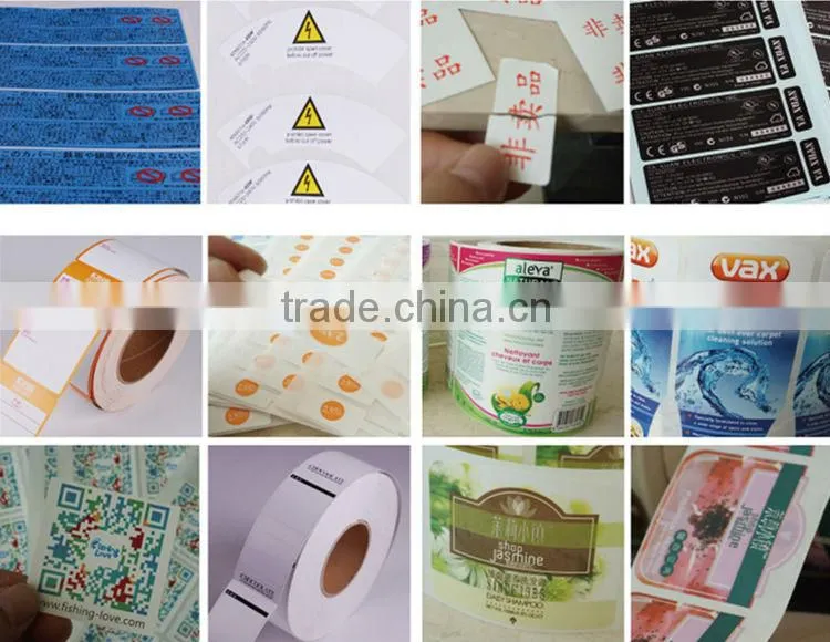 Yason printed eye line labelplastic label for packingpvc bottle label film
