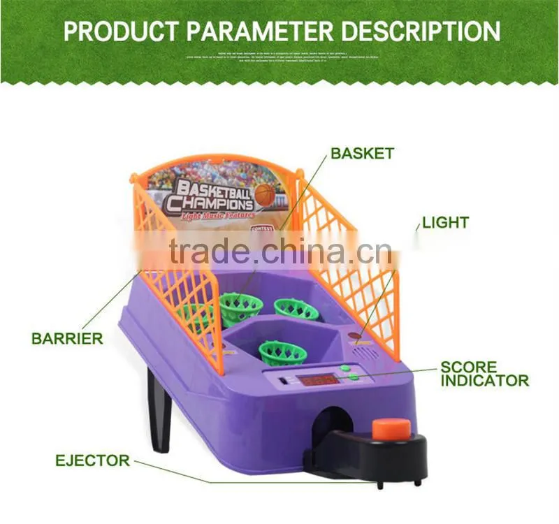 Desktop Mini Electronic Basketball Hoop Game