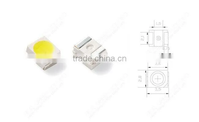 Super bright 110V/220V SMD 3528 Waterproof White LED Strip Light