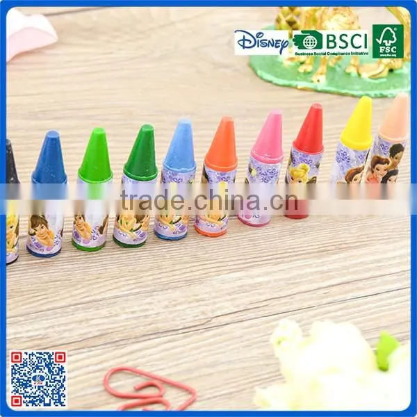 2016 new recyclable mini colorful crayon in sets for kids drawing