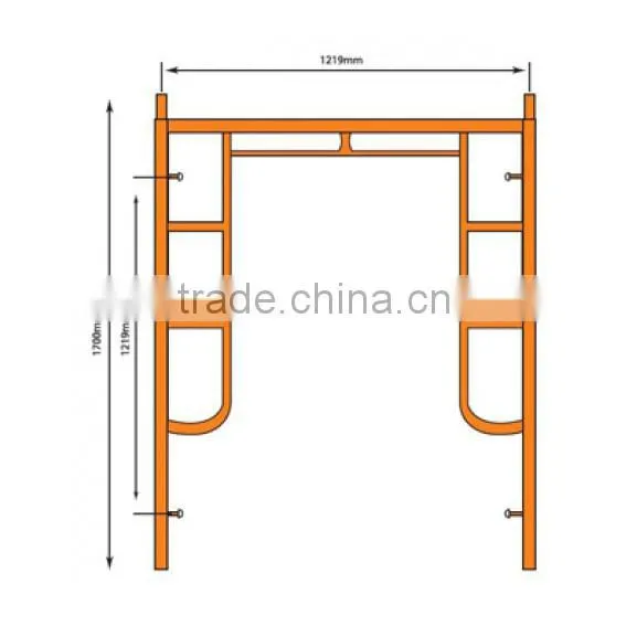 china aluminium scaffolding/used construction scaffolding/scaffold for building