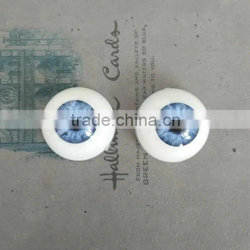 half round acrylic eyes for BJD doll eyes