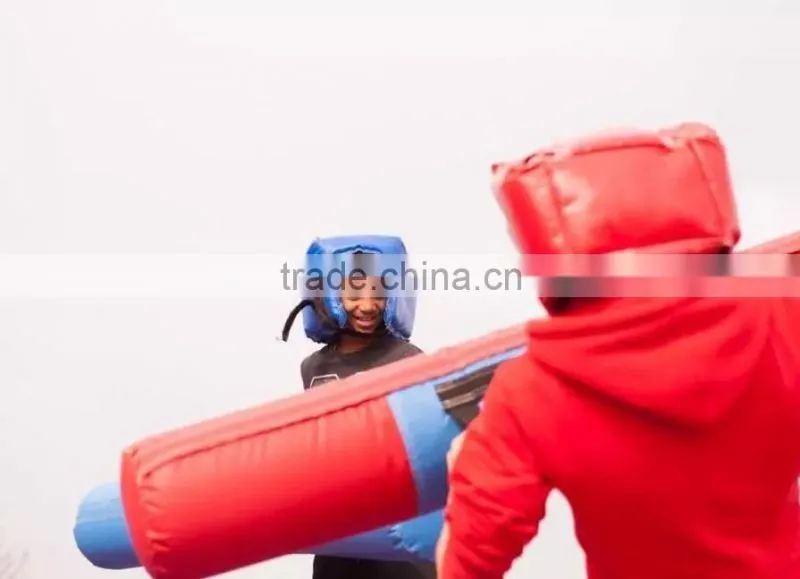 cheap commercial used inflatable gladiator interactive inflatable adults sport game for sale