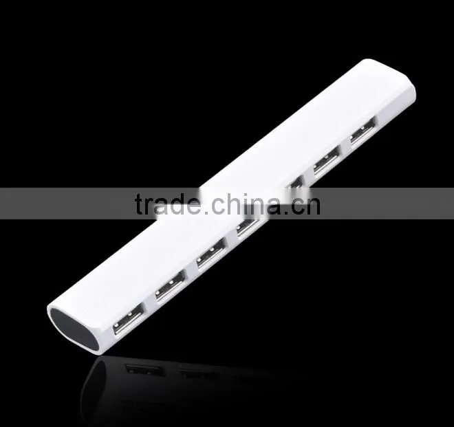 Multi USB 2.0 HUB,Harmonica Shaped USB 2.0 7 Port USB Hub