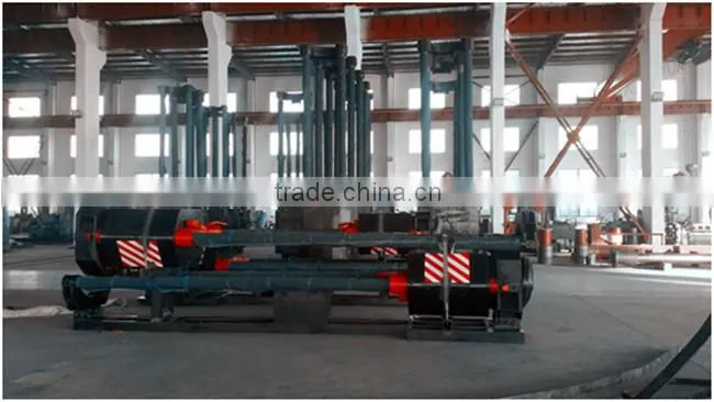 Juli brand crawler crane pile driver, vertical pile leads, diesel pile hammer with used crawler crane