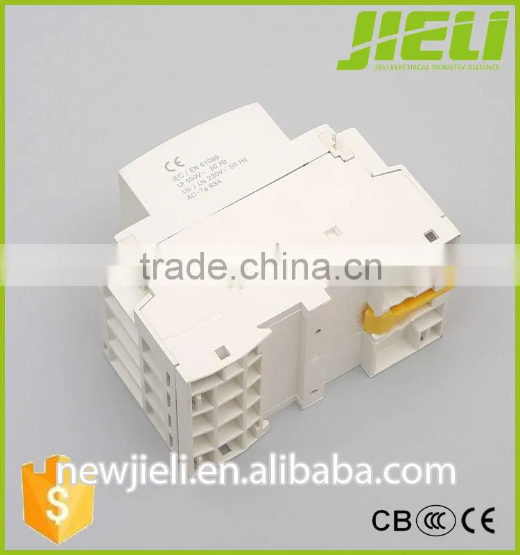 high quality 4NO 63A Modular Contactor Household Use