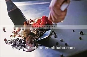 Hot Sale Flat Single Pan Fry Ice Cream Machine
