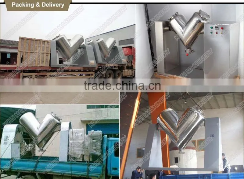 Stainless Steel Wheat Flour V Type Mixer V Blender