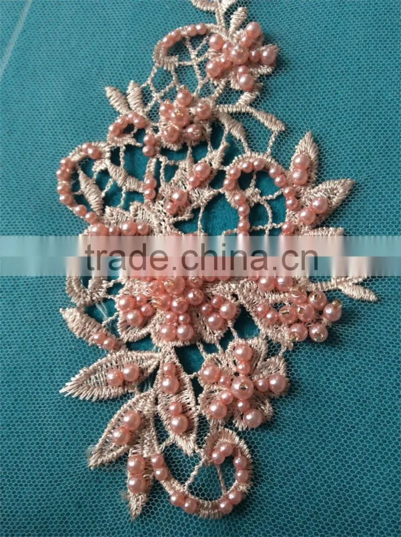 WHOLESALE HAND EMBROIDERY DESIGN WITH ACC WEDDING DRESS